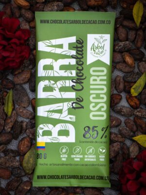 Barra de chocolate 85%