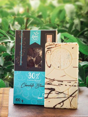 Tableta de chocolate blanco con cookies and cream