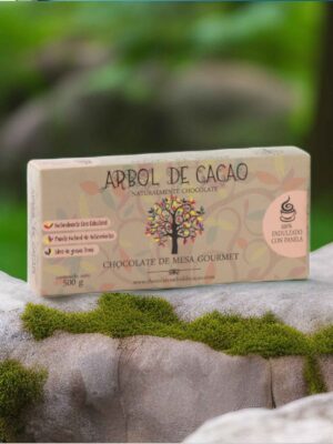 chocolate de taza gourmet endulzado con panela