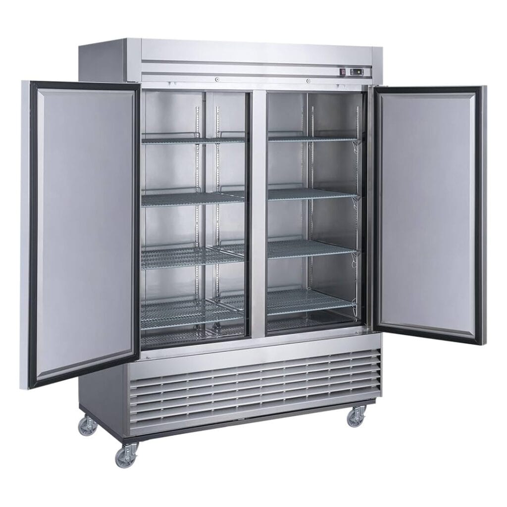 refrigerador de frío seco tapa acero