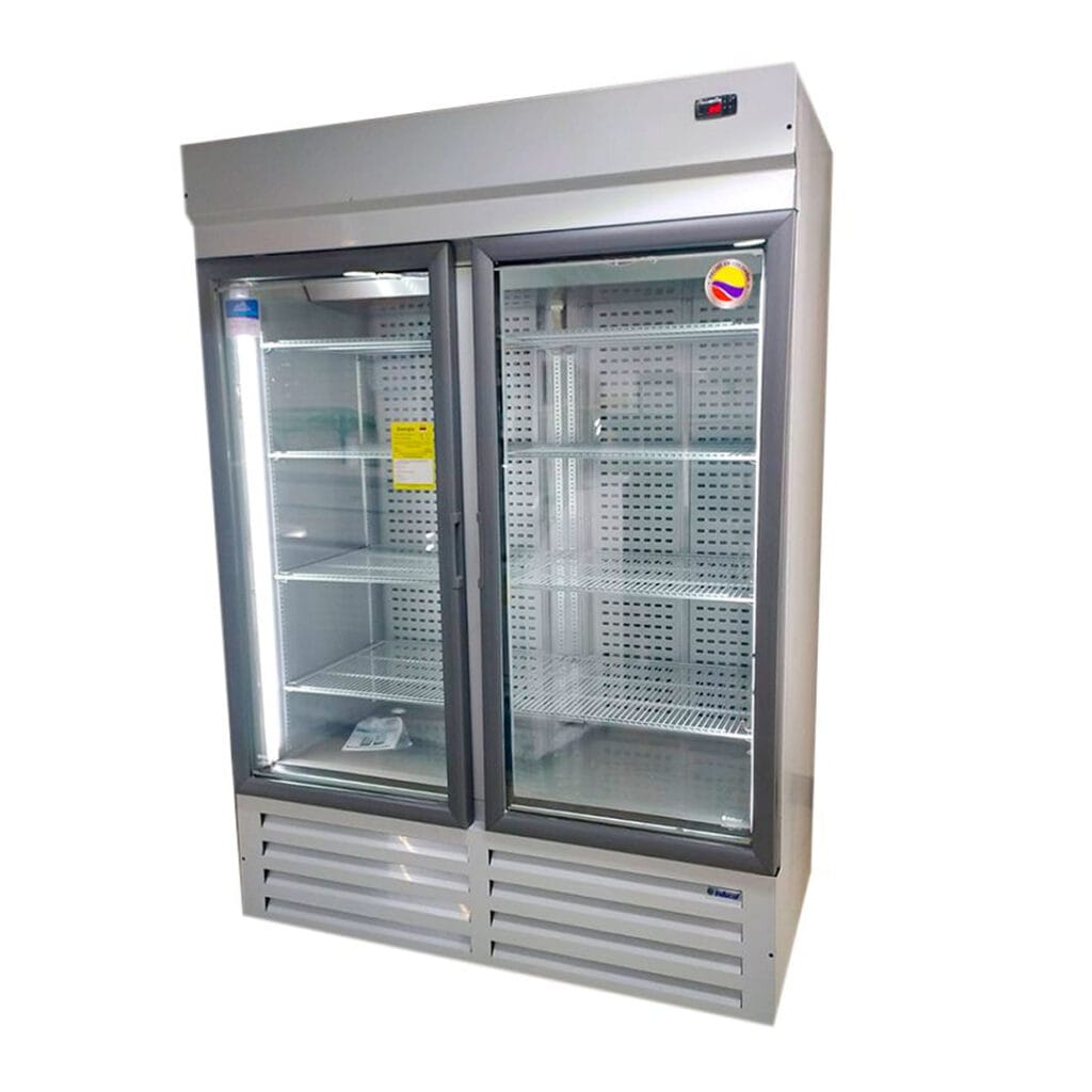refrigerador de frío seco tapa vidrio